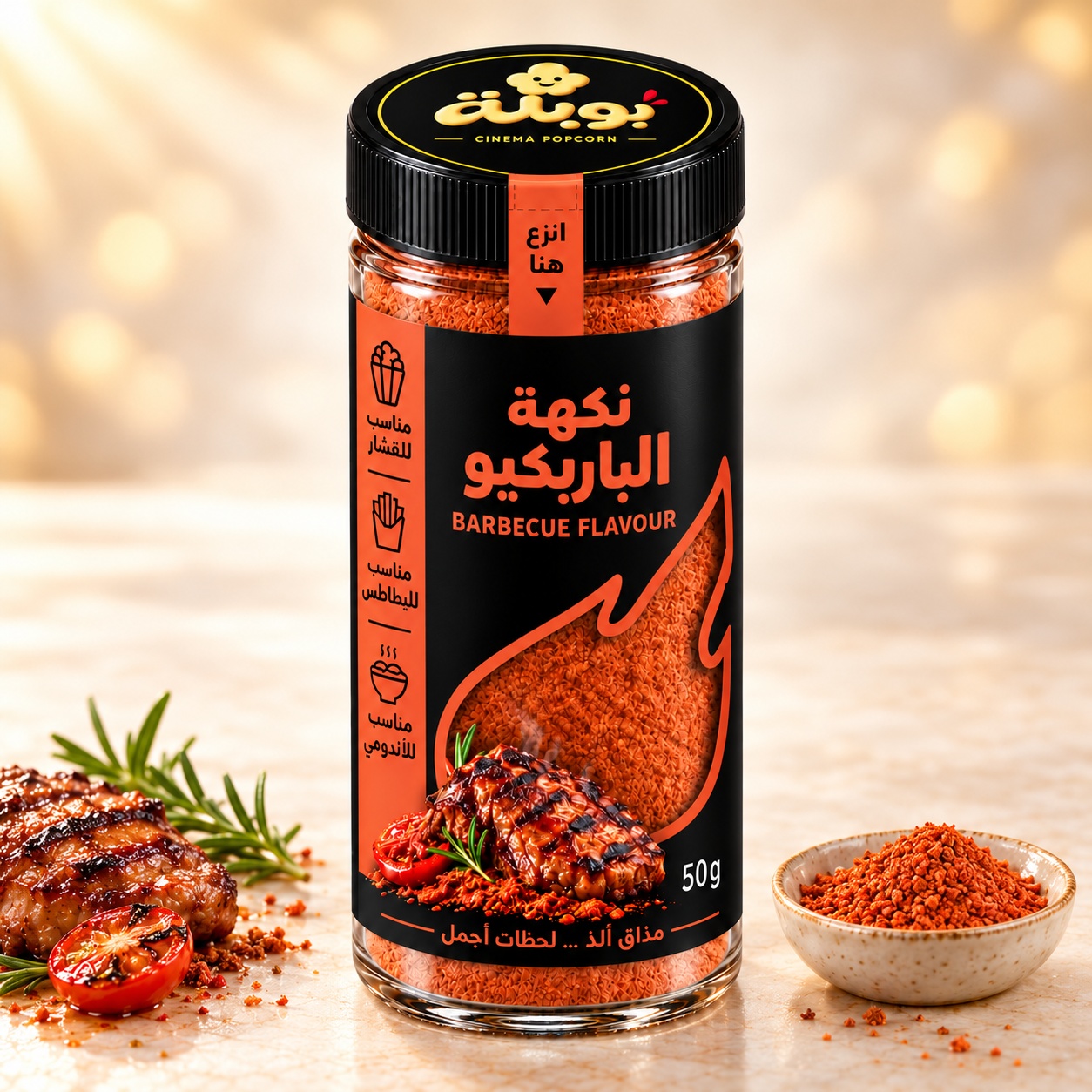 BOBLAH Barbecue Seasoning used in this popcorn recipe